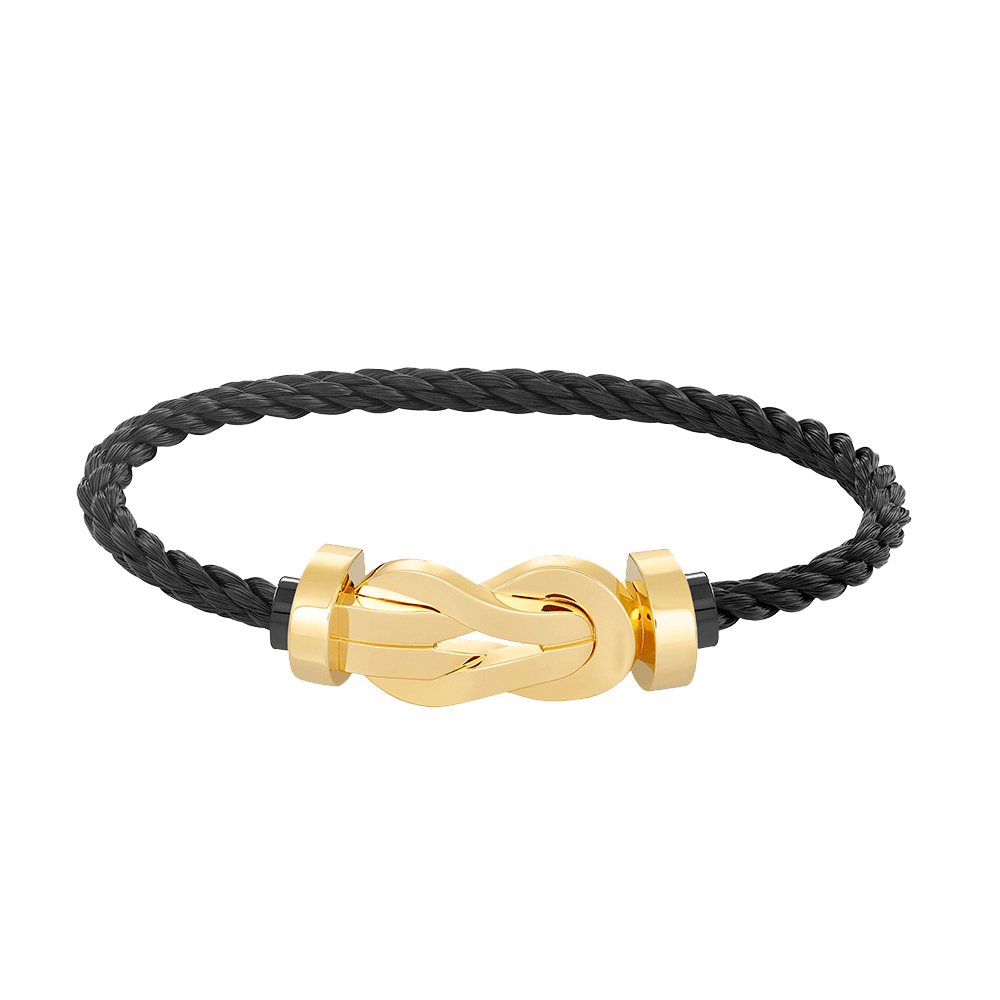 [Radiant Gem]¯CHANCE LARGE 8 FIGURE BUCKLE NO DIAMOND BRACELET GOLD