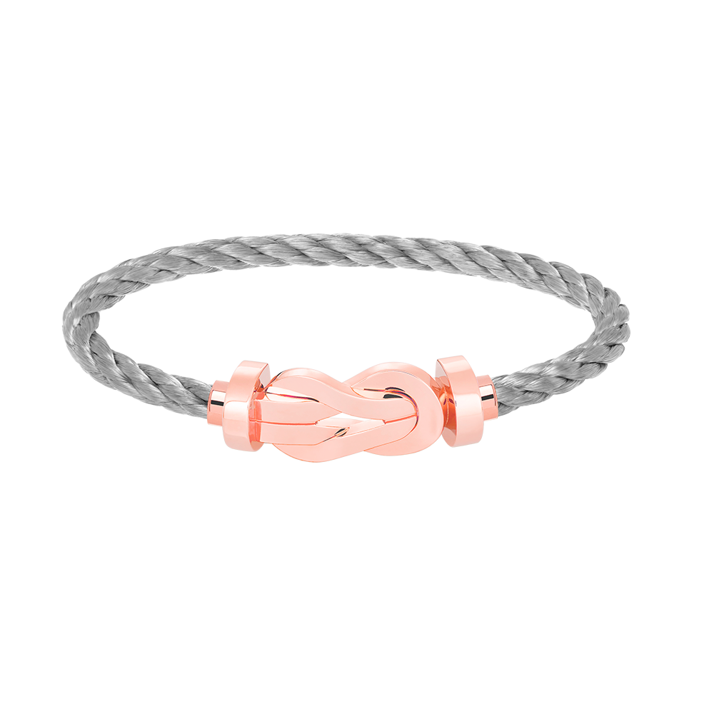 [Radiant Gem]¯CHANCE LARGE 8 FIGURE BUCKLE NO DIAMOND BRACELET ROSE GOLD