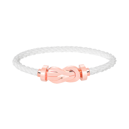 [Radiant Gem]¯CHANCE LARGE 8 FIGURE BUCKLE NO DIAMOND BRACELET ROSE GOLD