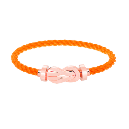 [Radiant Gem]¯CHANCE LARGE 8 FIGURE BUCKLE NO DIAMOND BRACELET ROSE GOLD
