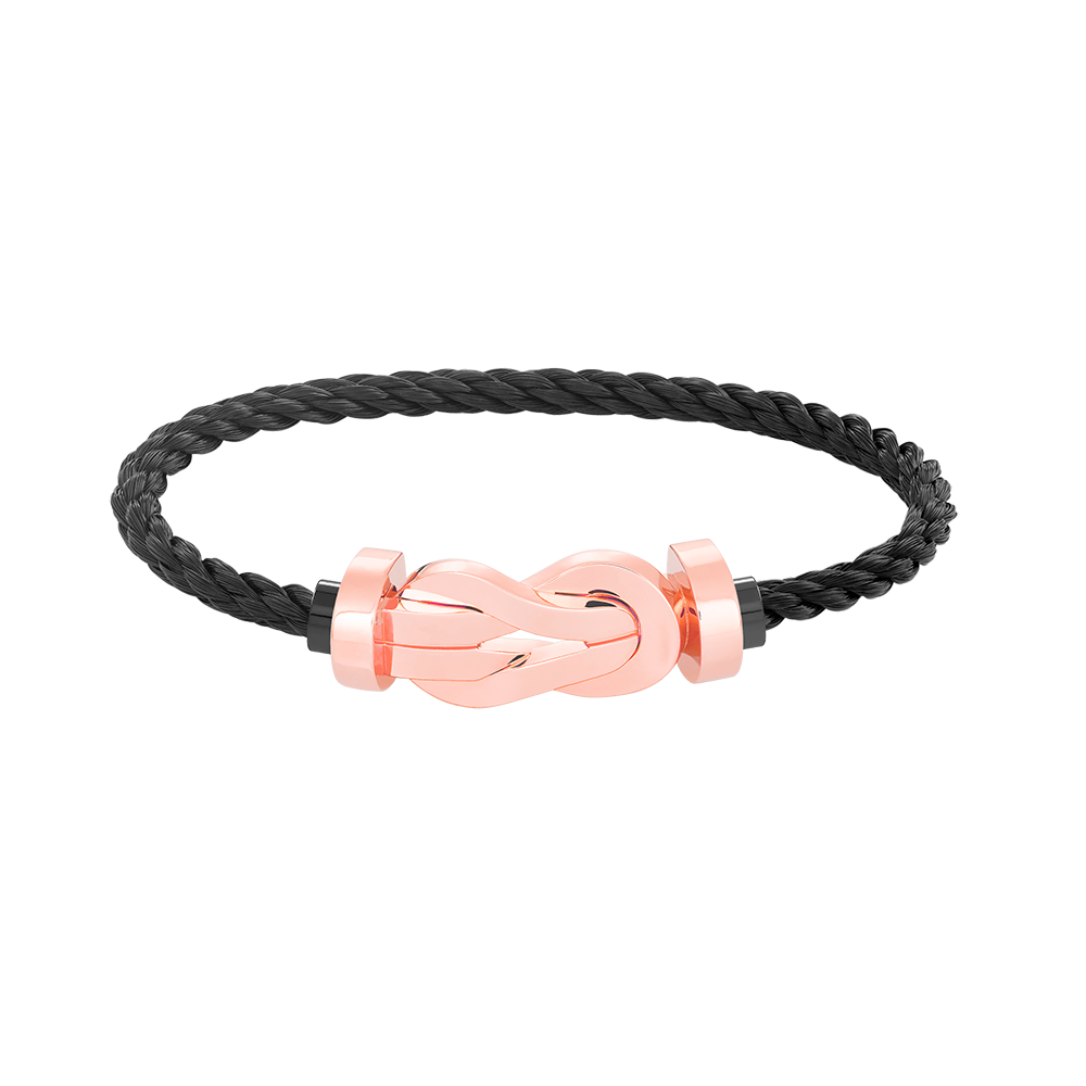 [Radiant Gem]¯CHANCE LARGE 8 FIGURE BUCKLE NO DIAMOND BRACELET ROSE GOLD