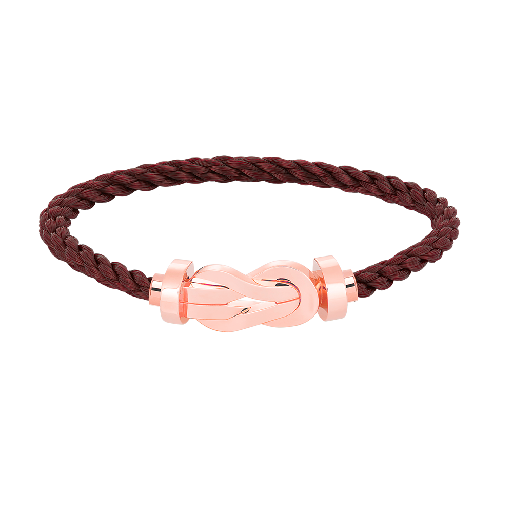 [Radiant Gem]¯CHANCE LARGE 8 FIGURE BUCKLE NO DIAMOND BRACELET ROSE GOLD