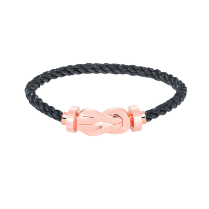 [Radiant Gem]¯CHANCE LARGE 8 FIGURE BUCKLE NO DIAMOND BRACELET ROSE GOLD