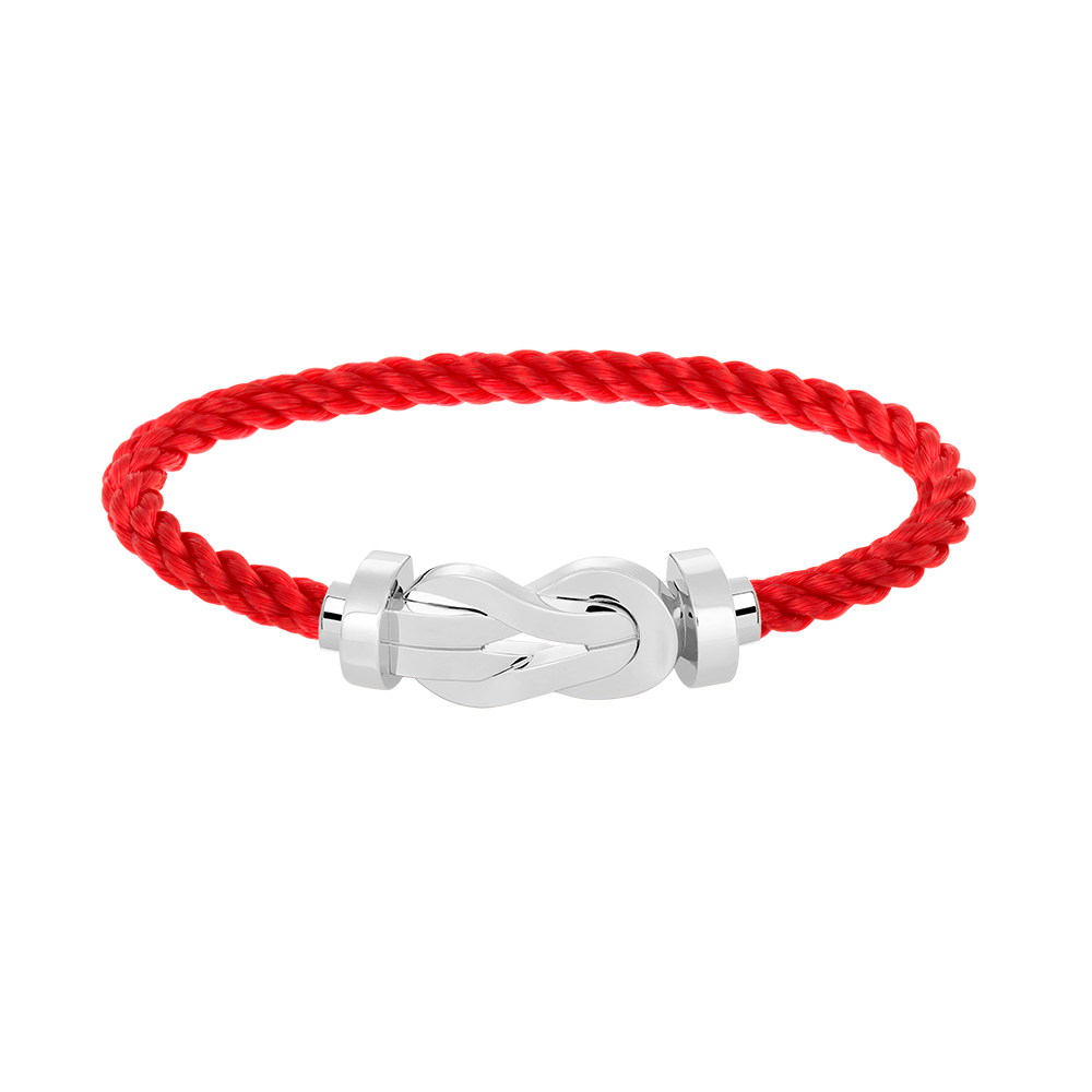 [Radiant Gem]¯CHANCE LARGE 8 FIGURE BUCKLE NO DIAMOND BRACELET SILVER