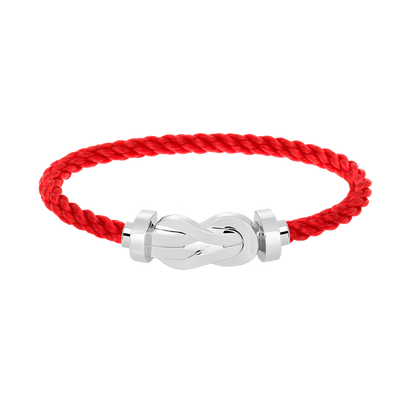 [Radiant Gem]¯CHANCE LARGE 8 FIGURE BUCKLE NO DIAMOND BRACELET SILVER