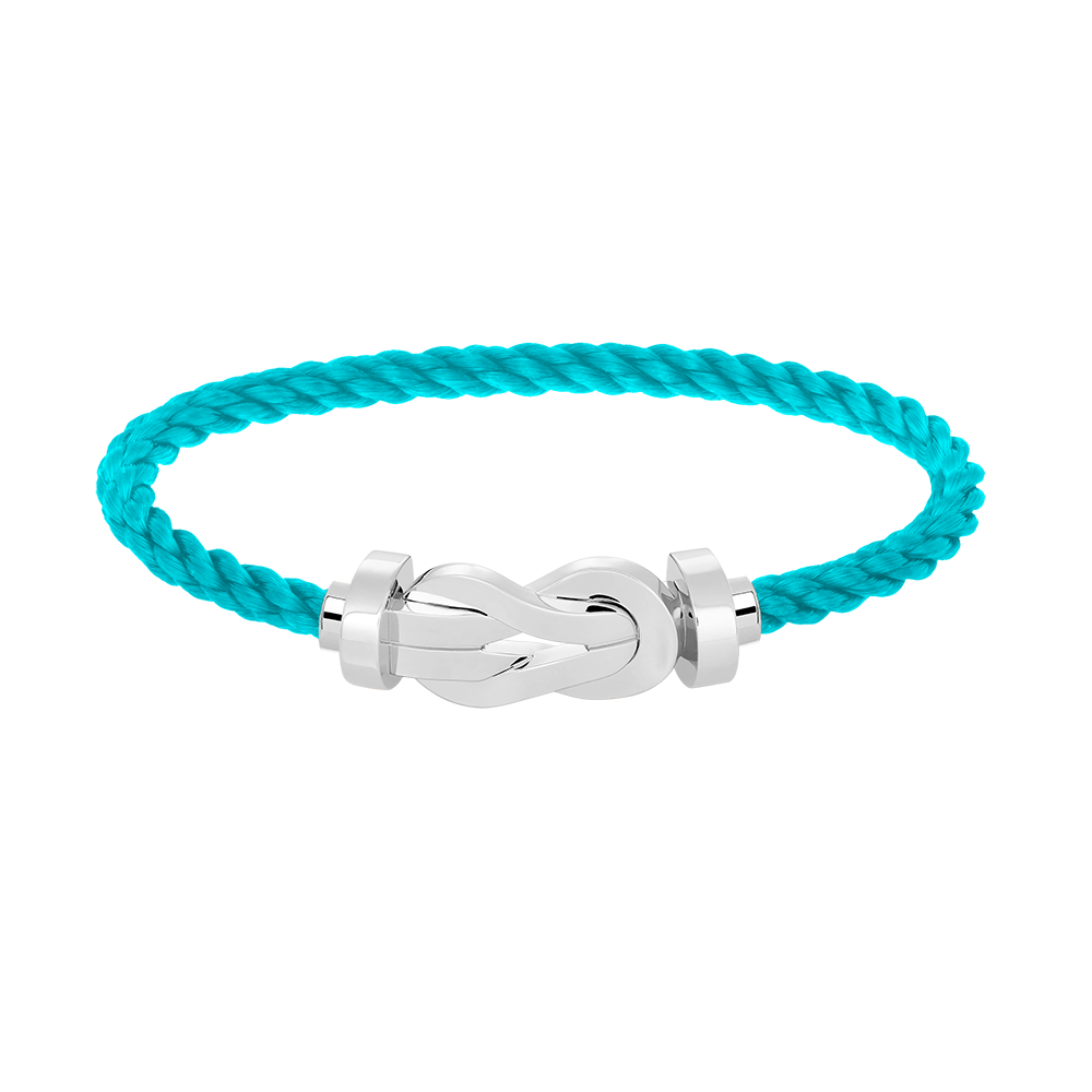 [Radiant Gem]¯CHANCE LARGE 8 FIGURE BUCKLE NO DIAMOND BRACELET SILVER