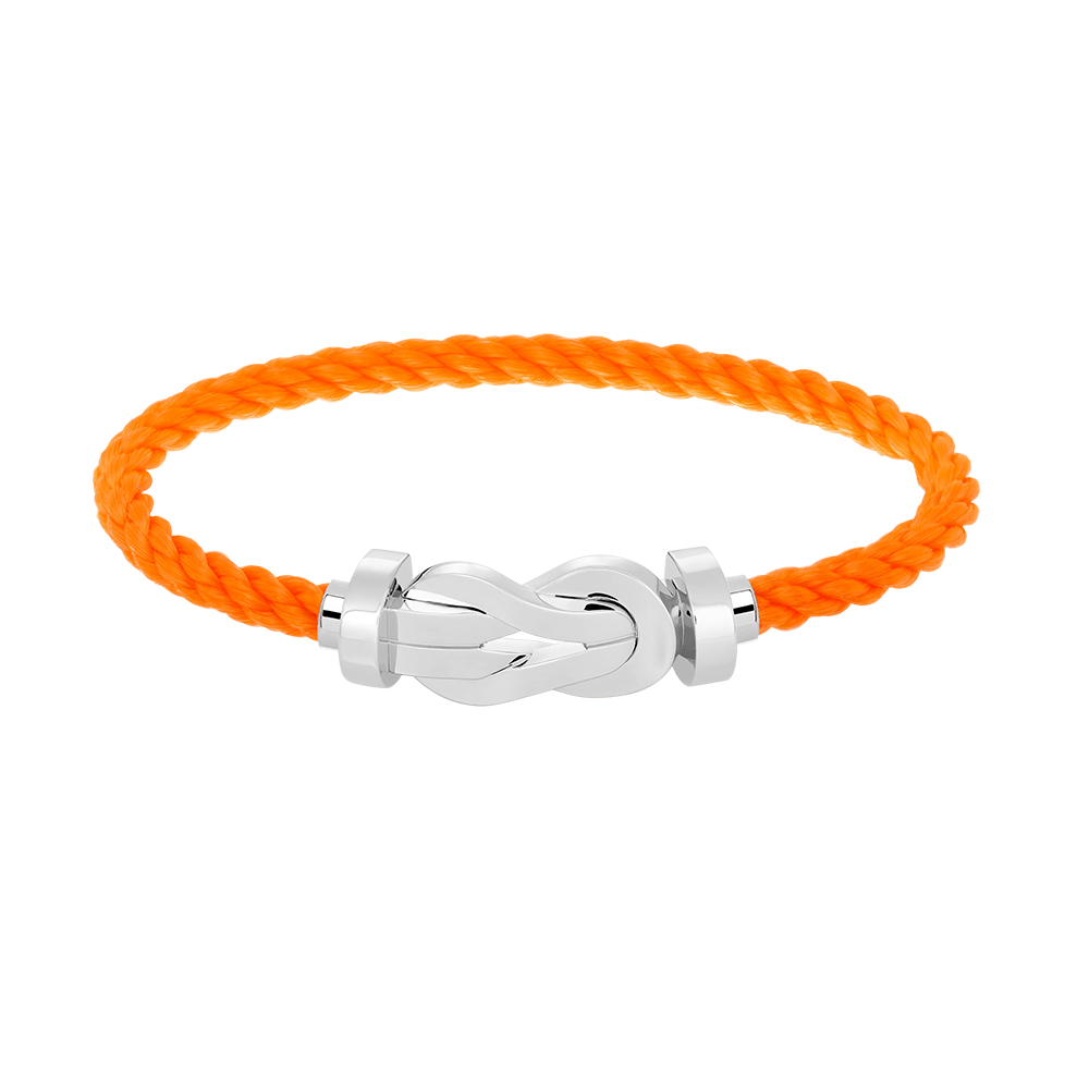 [Radiant Gem]¯CHANCE LARGE 8 FIGURE BUCKLE NO DIAMOND BRACELET SILVER