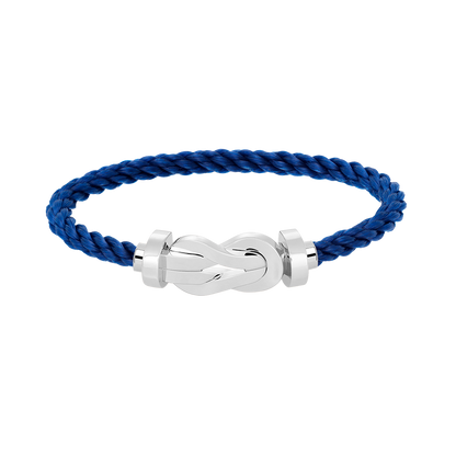 [Radiant Gem]¯CHANCE LARGE 8 FIGURE BUCKLE NO DIAMOND BRACELET SILVER