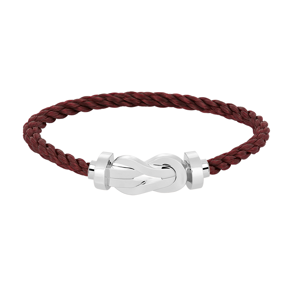 [Radiant Gem]¯CHANCE LARGE 8 FIGURE BUCKLE NO DIAMOND BRACELET SILVER