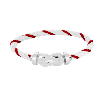 [Radiant Gem]¯CHANCE LARGE 8 FIGURE BUCKLE NO DIAMOND BRACELET SILVER