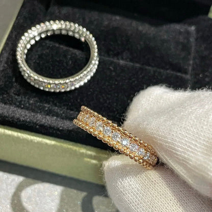 [Radiant Gem]¯PERLEE DIAMOND ROSE GOLD RING
