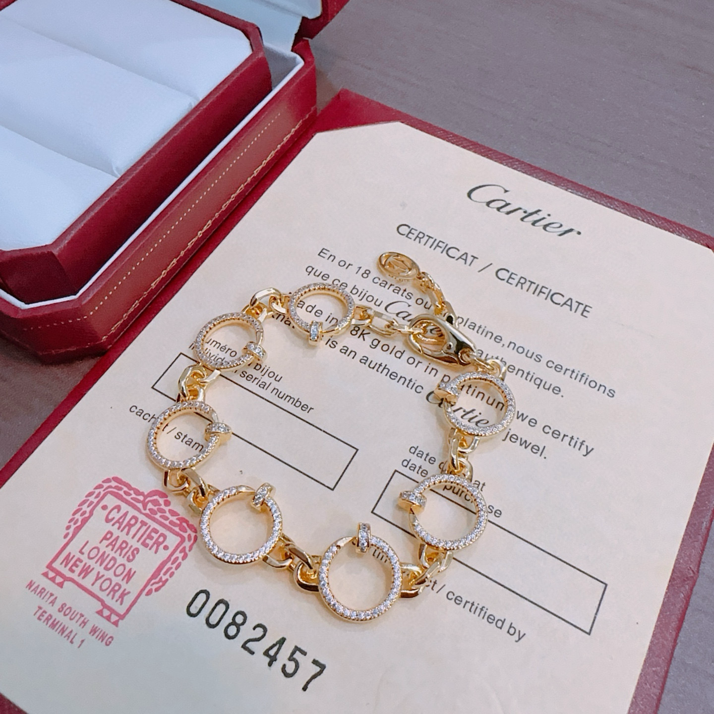 [Radiant Gem]¯LOVE&JUSTE BRACELET DIAMONDS