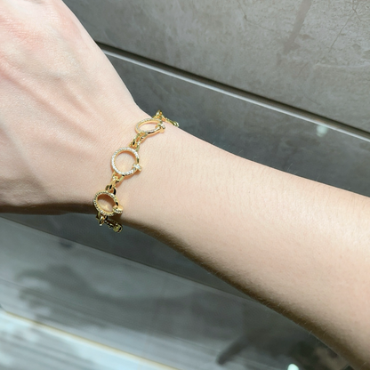 [Radiant Gem]¯LOVE&JUSTE BRACELET DIAMONDS