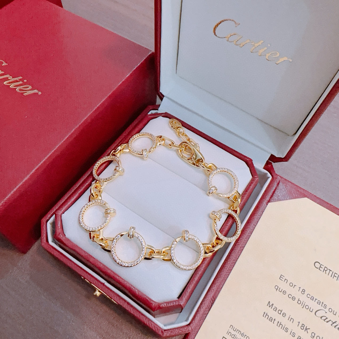 [Radiant Gem]¯LOVE&JUSTE BRACELET DIAMONDS