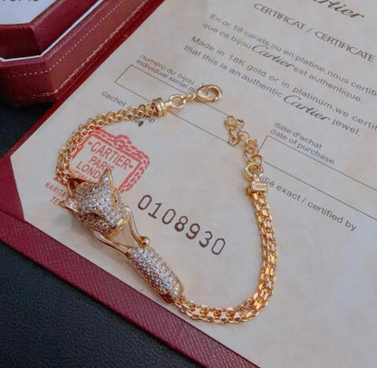 [Radiant Gem]¯ PANTHERE  BRACELET DIAMONDS