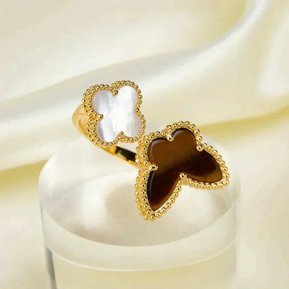 [Radiant Gem]¯LUCKY BETWEEN THE FINGER RING