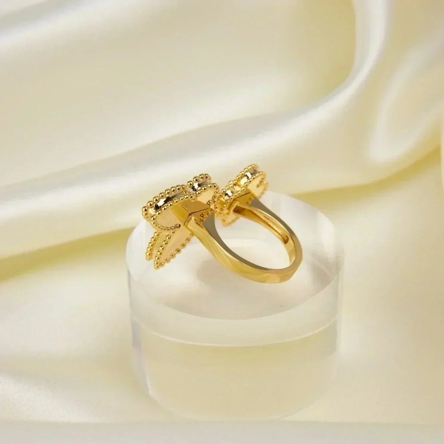 [Radiant Gem]¯LUCKY BETWEEN THE FINGER RING