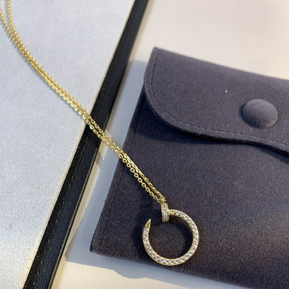[Radiant Gem]¯JUSTE NECKLACE GOLD DIAMONDS