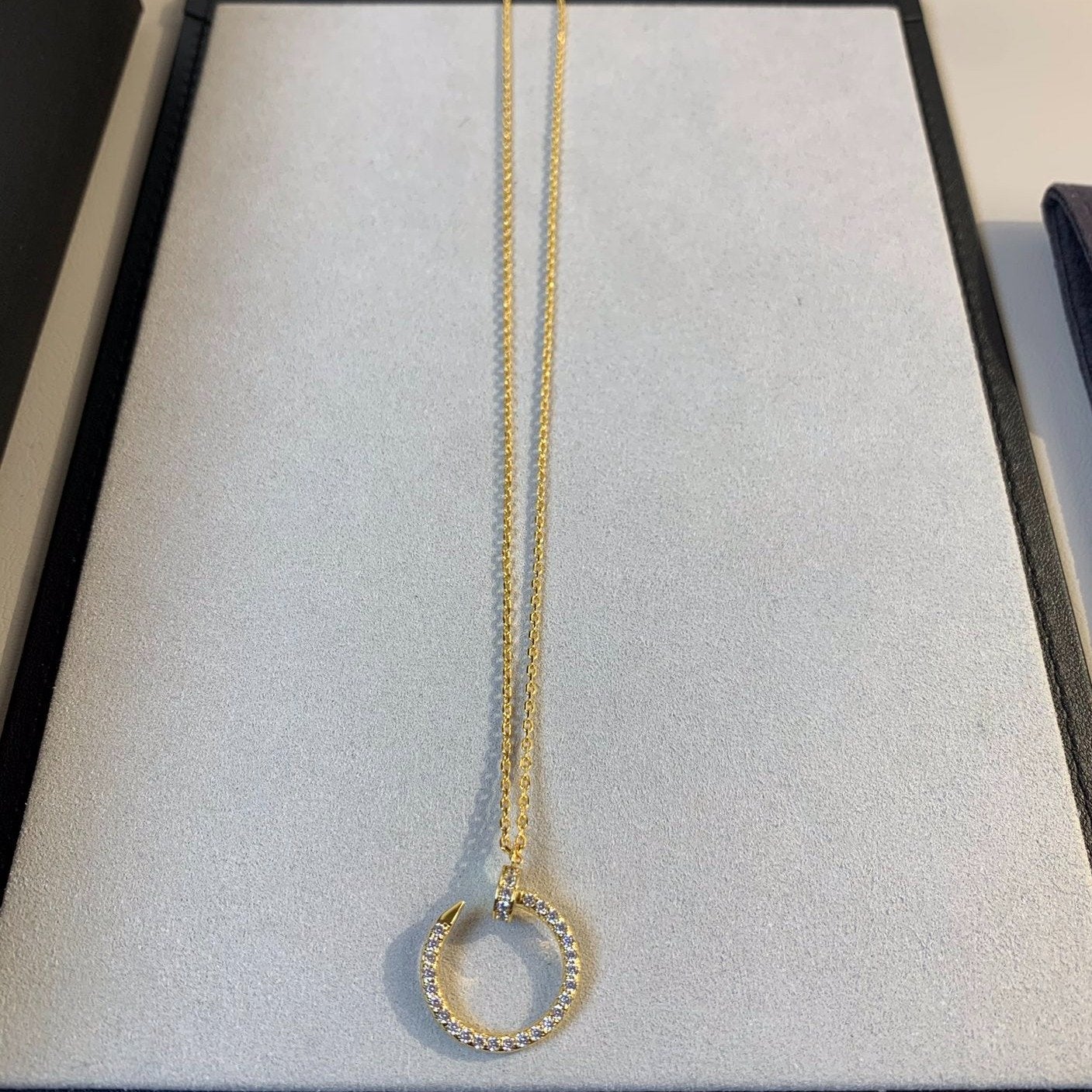 [Radiant Gem]¯JUSTE NECKLACE GOLD DIAMONDS