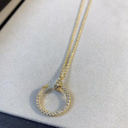 [Radiant Gem]¯JUSTE NECKLACE GOLD DIAMONDS