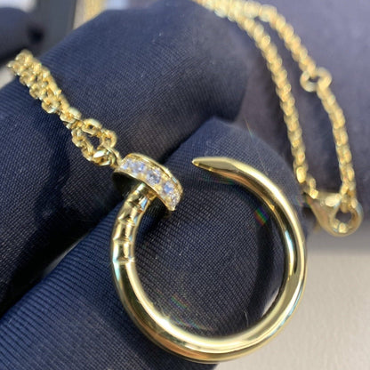 [Radiant Gem]¯JUSTE NECKLACE GOLD DIAMONDS