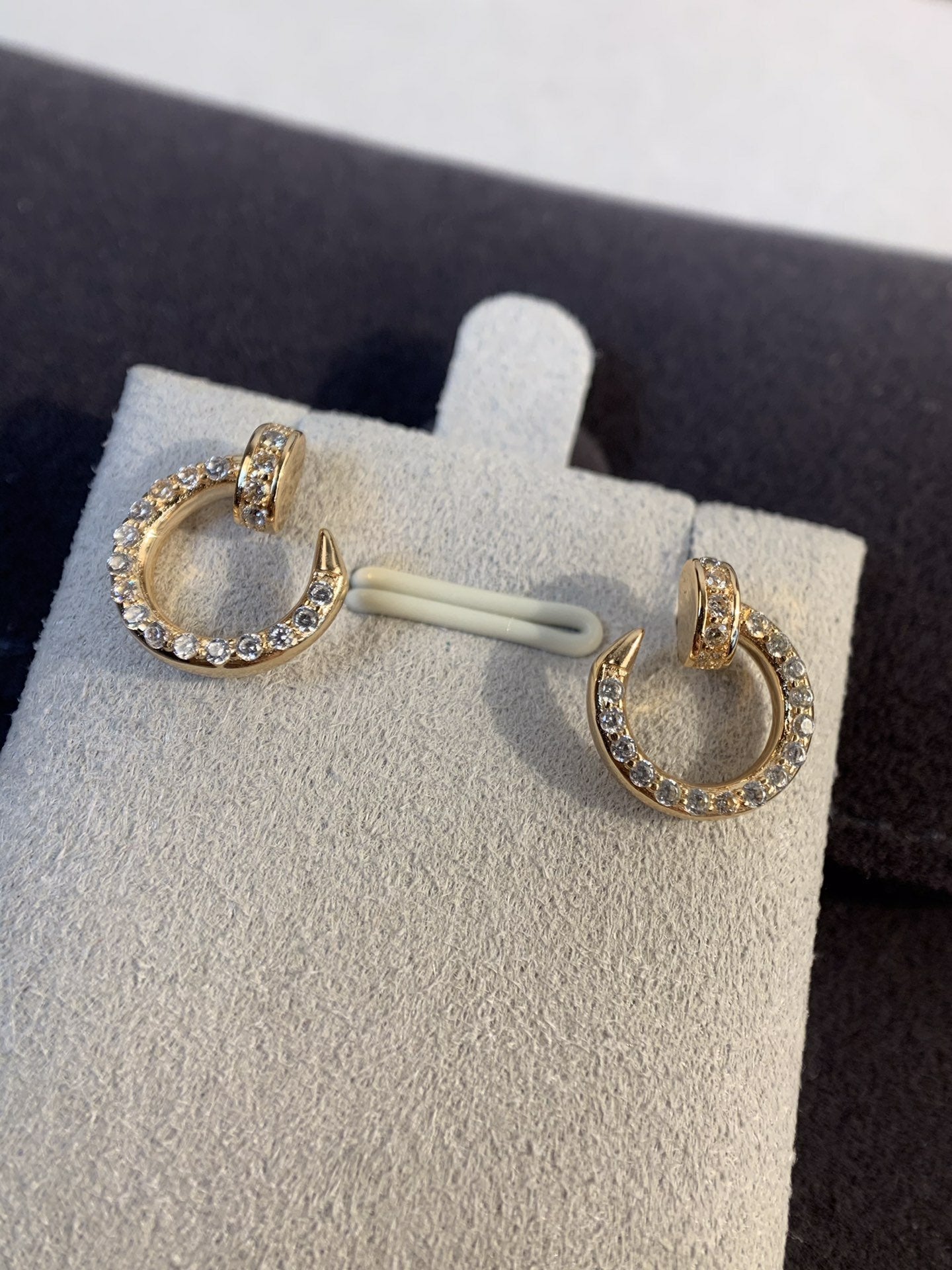 [Radiant Gem]¯JUSTE EARRINGS GOLD DIAMONDS