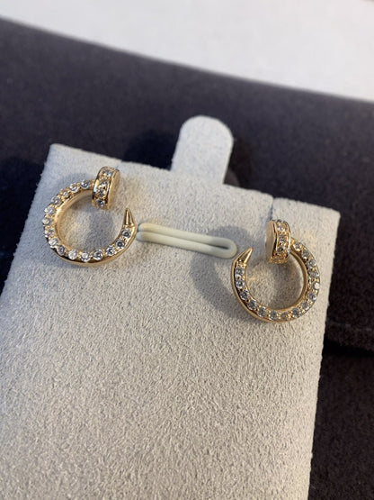 [Radiant Gem]¯JUSTE EARRINGS GOLD DIAMONDS