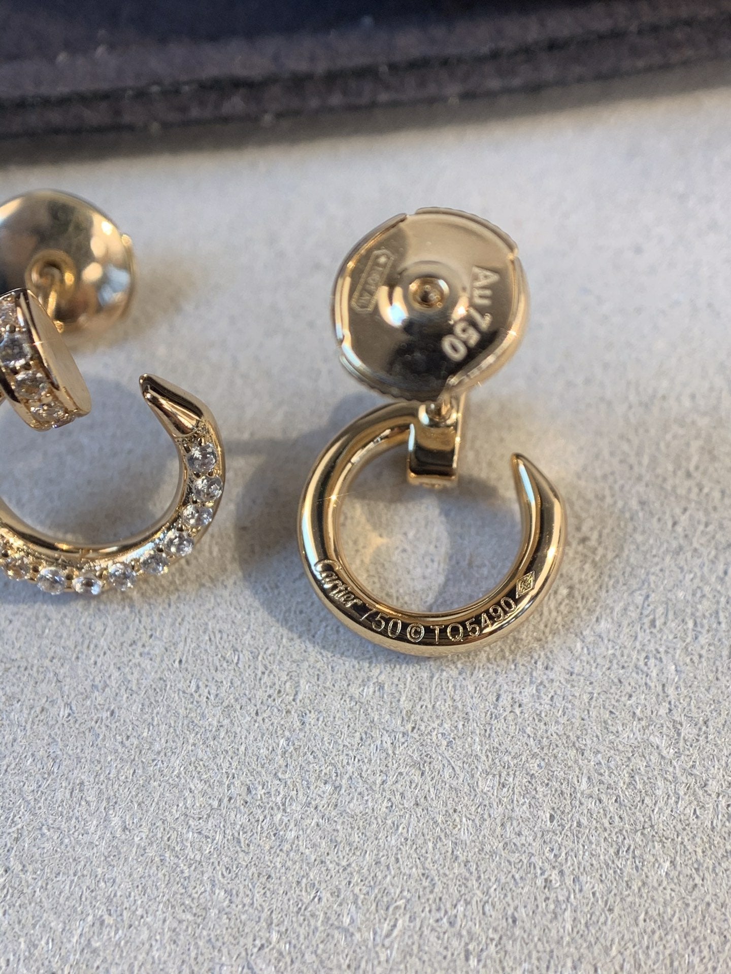 [Radiant Gem]¯JUSTE EARRINGS GOLD DIAMONDS