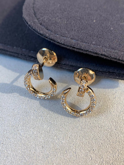 [Radiant Gem]¯JUSTE EARRINGS GOLD DIAMONDS