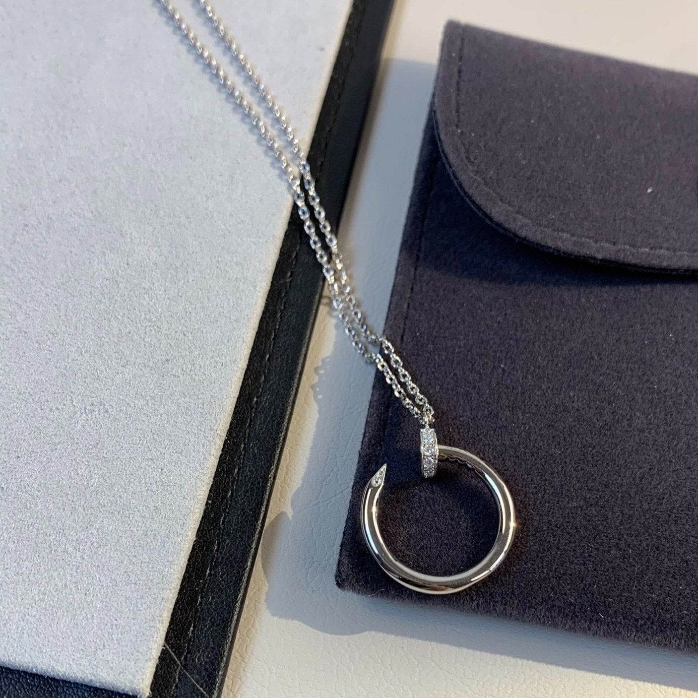 [Radiant Gem]¯JUSTE NECKLACE SILVER