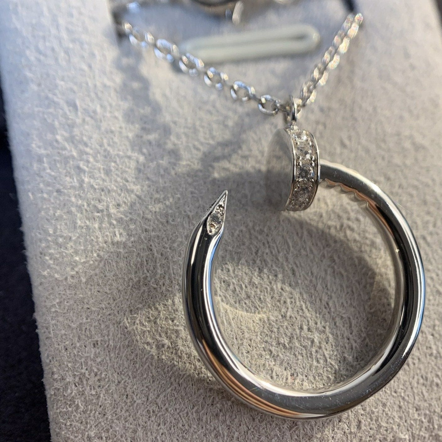 [Radiant Gem]¯JUSTE NECKLACE SILVER