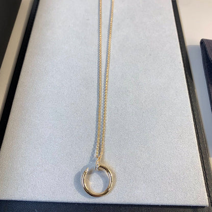 [Radiant Gem]¯JUSTE NECKLACE PINK GOLD