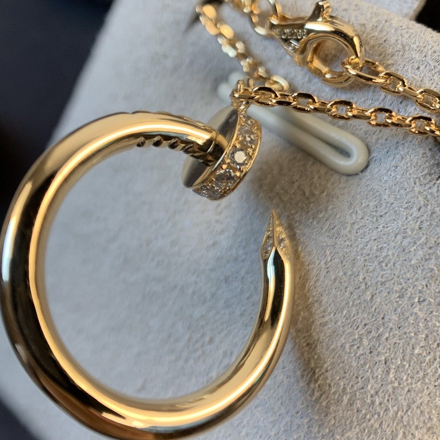 [Radiant Gem]¯JUSTE NECKLACE PINK GOLD