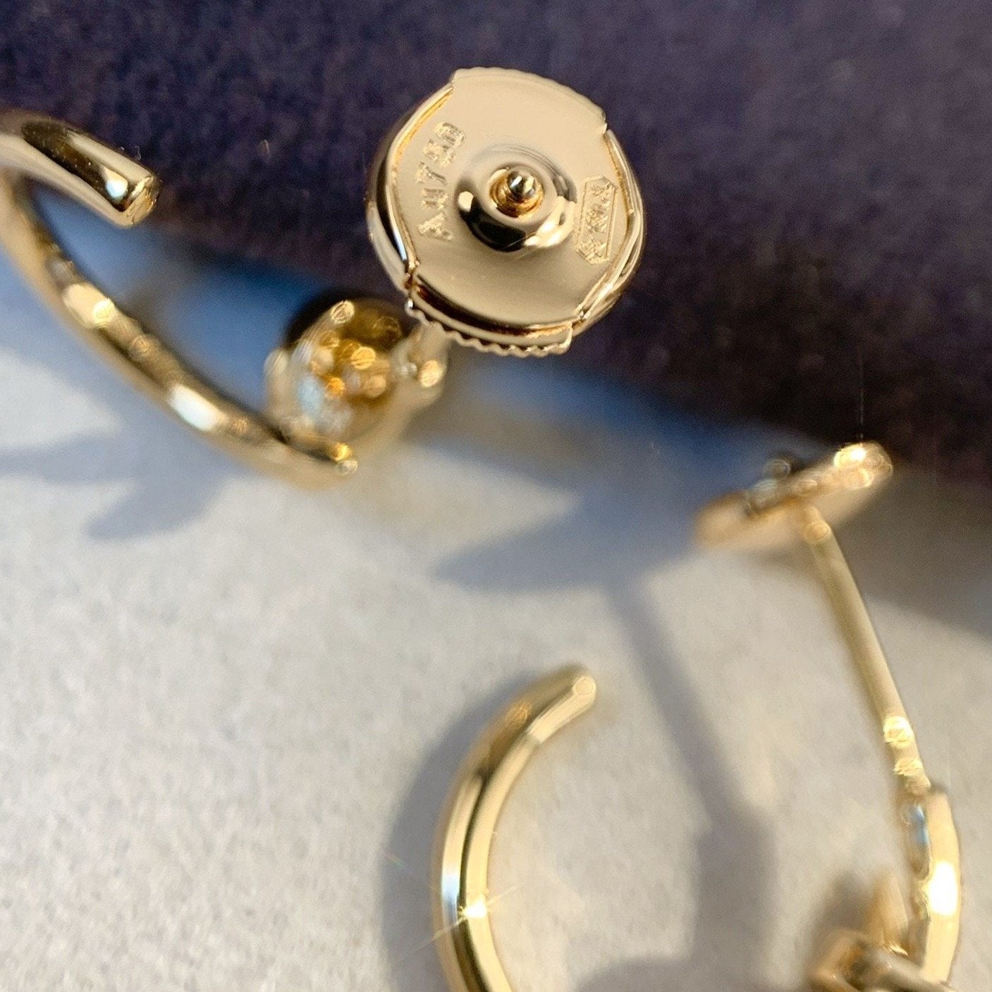 [Radiant Gem]¯JUSTE EARRINGS PINK GOLD