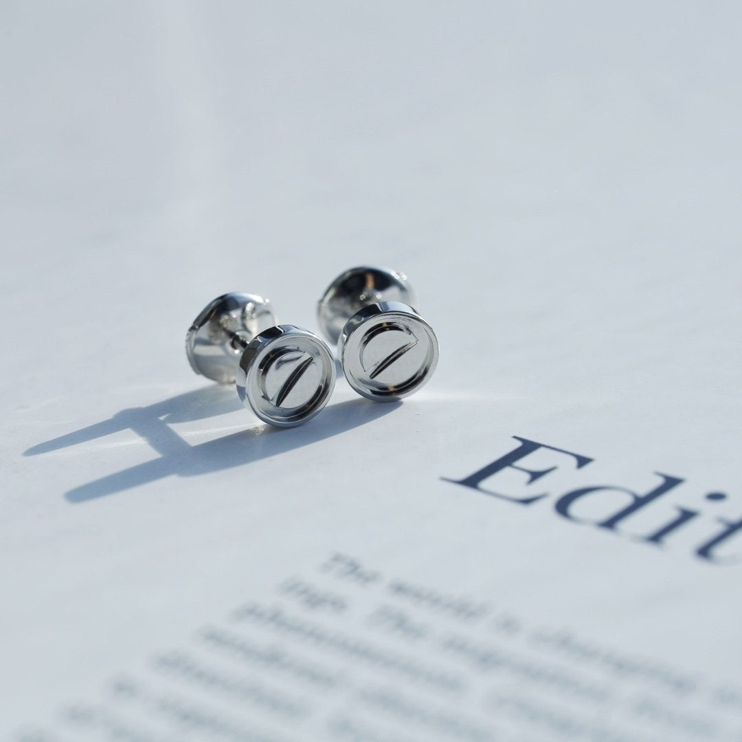 [Radiant Gem]¯LOVE EARRINGS SILVER 10MM