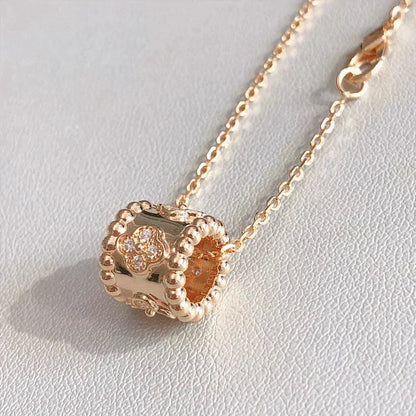 [Radiant Gem]¯PERLEE PEDANT NECKLACE GOLD / ROSE GOLD