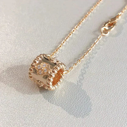 [Radiant Gem]¯PERLEE PEDANT NECKLACE GOLD / ROSE GOLD