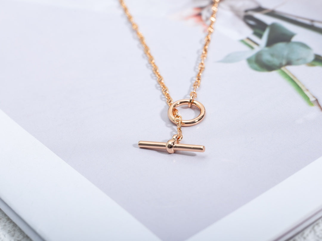 [Radiant Gem]¯ECHAPPEE NECKLACE PINK GOLD
