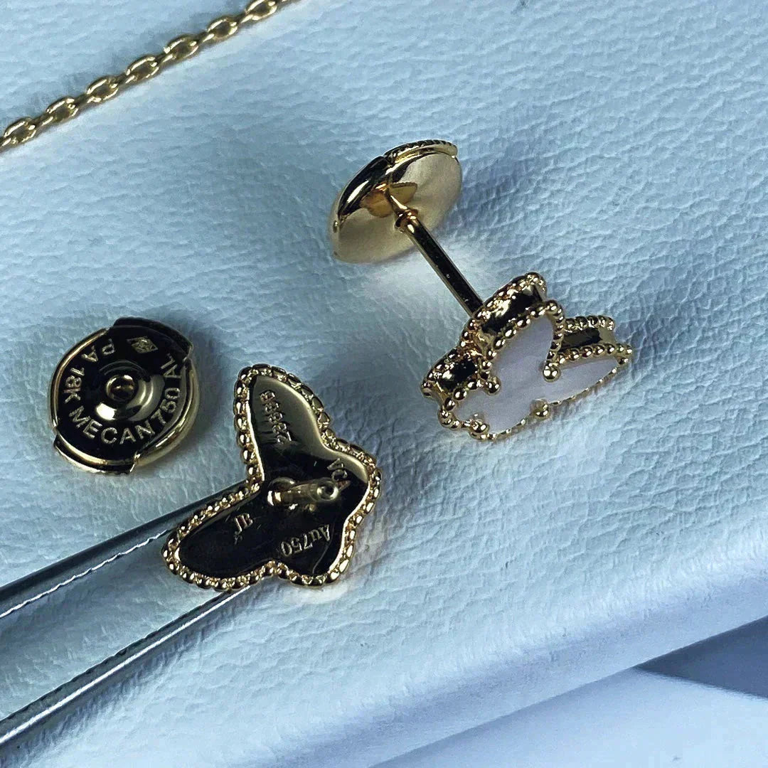 [Radiant Gem]¯SWEET BUTTERFLY MOP EARSTUDS