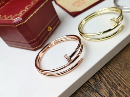 [Radiant Gem]¯JUSTE BRACELET 3.5MM DOUBLE ROW DIAMOND