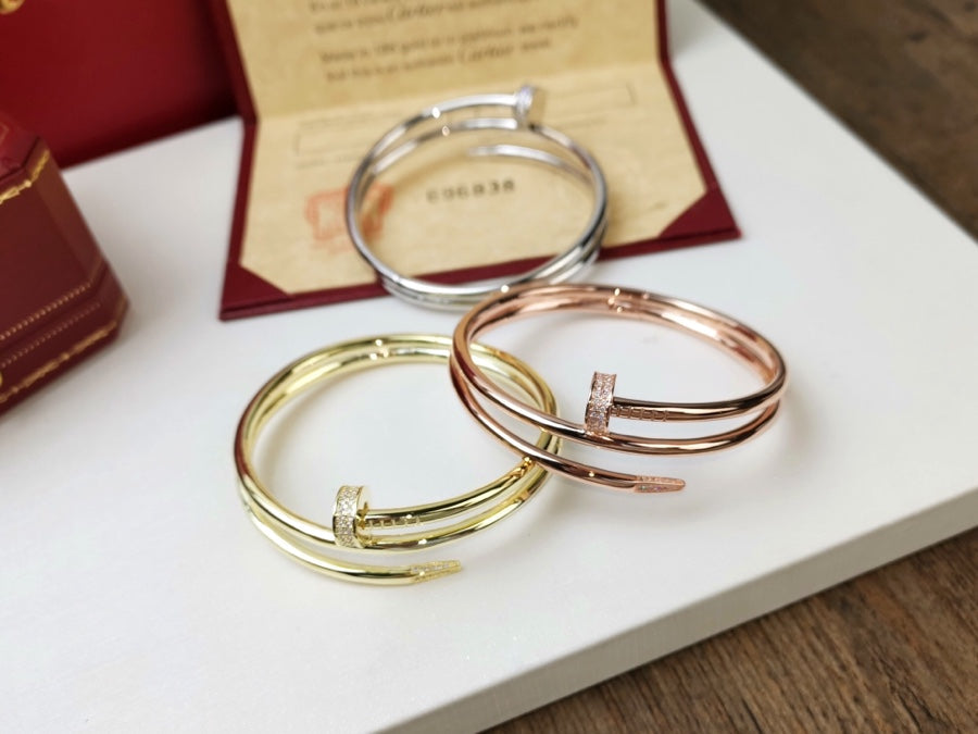 [Radiant Gem]¯JUSTE BRACELET 3.5MM DOUBLE ROW DIAMOND