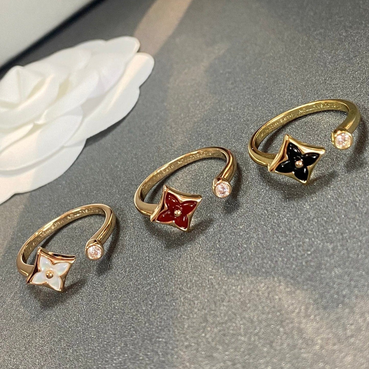 [Radiant Gem]¯STAR 1 DIAMOND OPEN RING