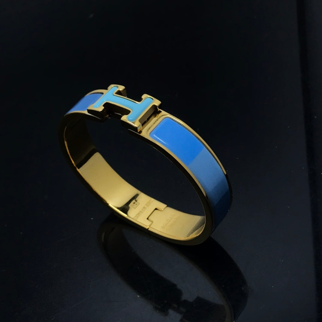 [Radiant Gem]¯H BRACELET BLUE RAINBOW CERAMIC