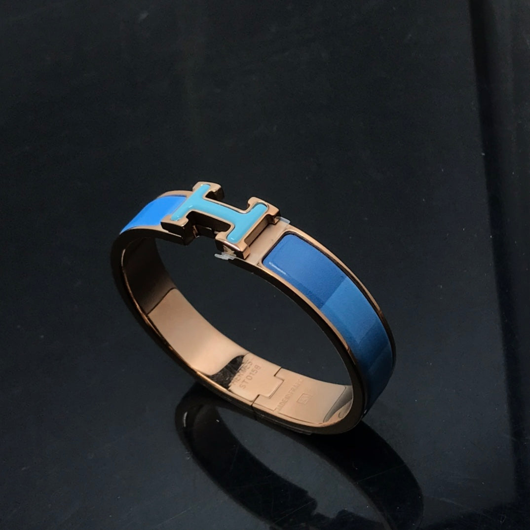 [Radiant Gem]¯H BRACELET BLUE RAINBOW CERAMIC