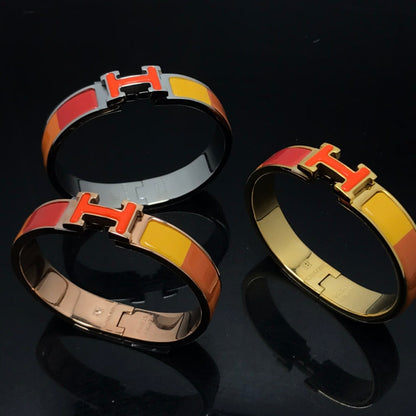 [Radiant Gem]¯H BRACELET ORANGE RAINBOW CERAMIC