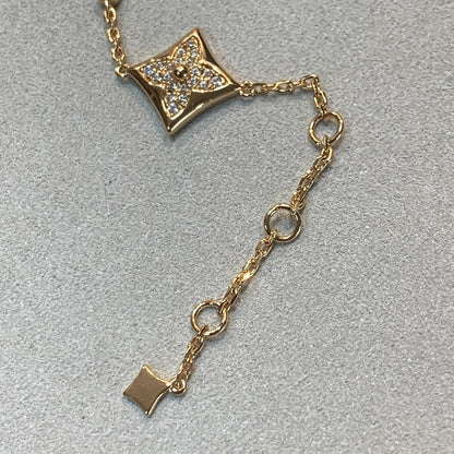 [Radiant Gem]¯STAR AND SUN 4 MOTIFS GOLD DIAMONDS BRACELET