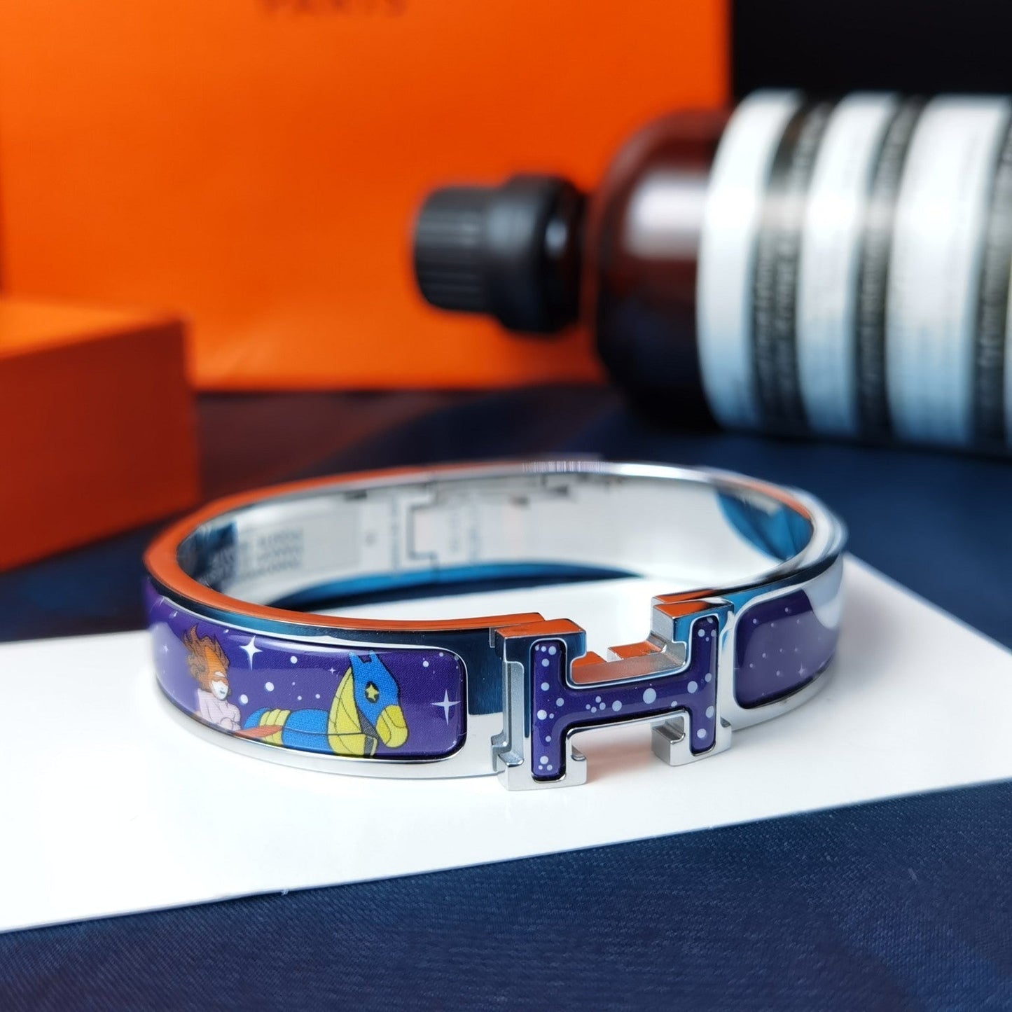 [Radiant Gem]¯H STAR AND MOON BRACELET 12MM
