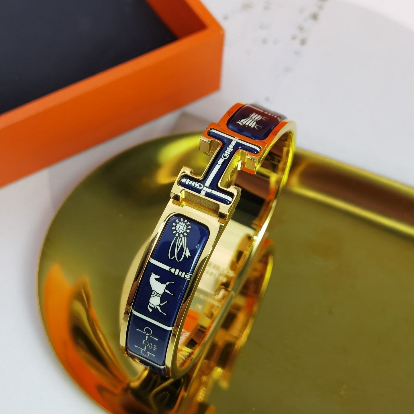[Radiant Gem]¯H COUVERTURES DARK BLUE BRACELET