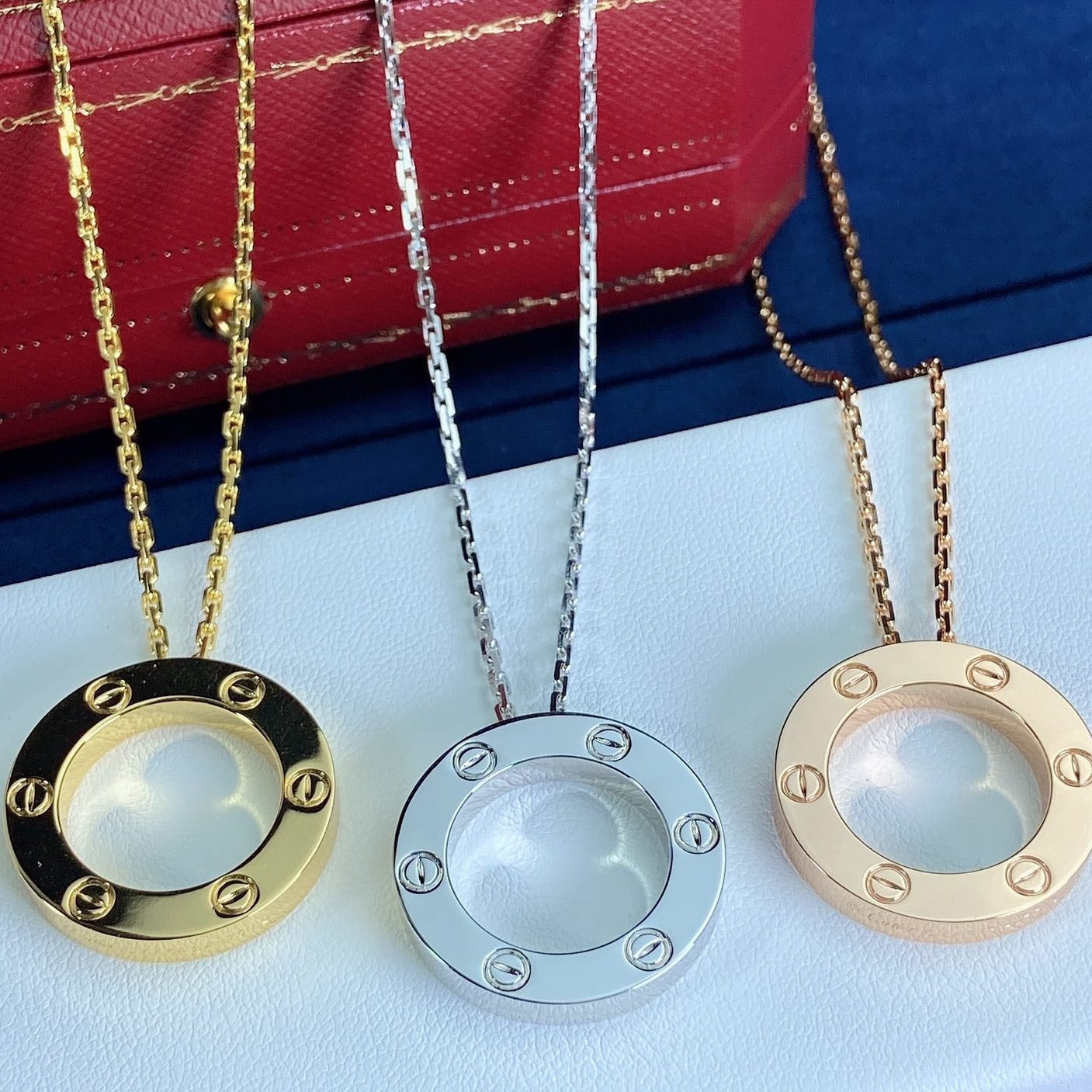 [Radiant Gem]¯LOVE NECKLACE 16MM