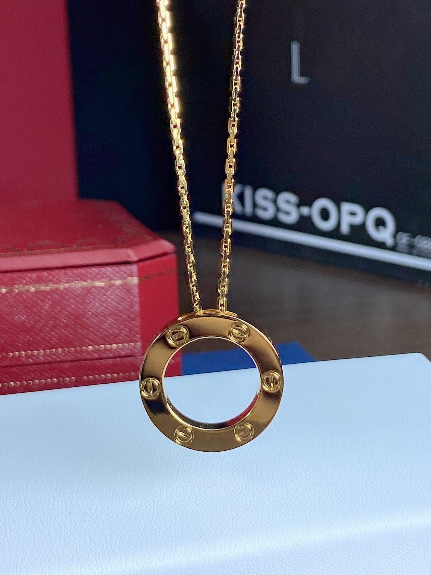 [Radiant Gem]¯LOVE NECKLACE 16MM